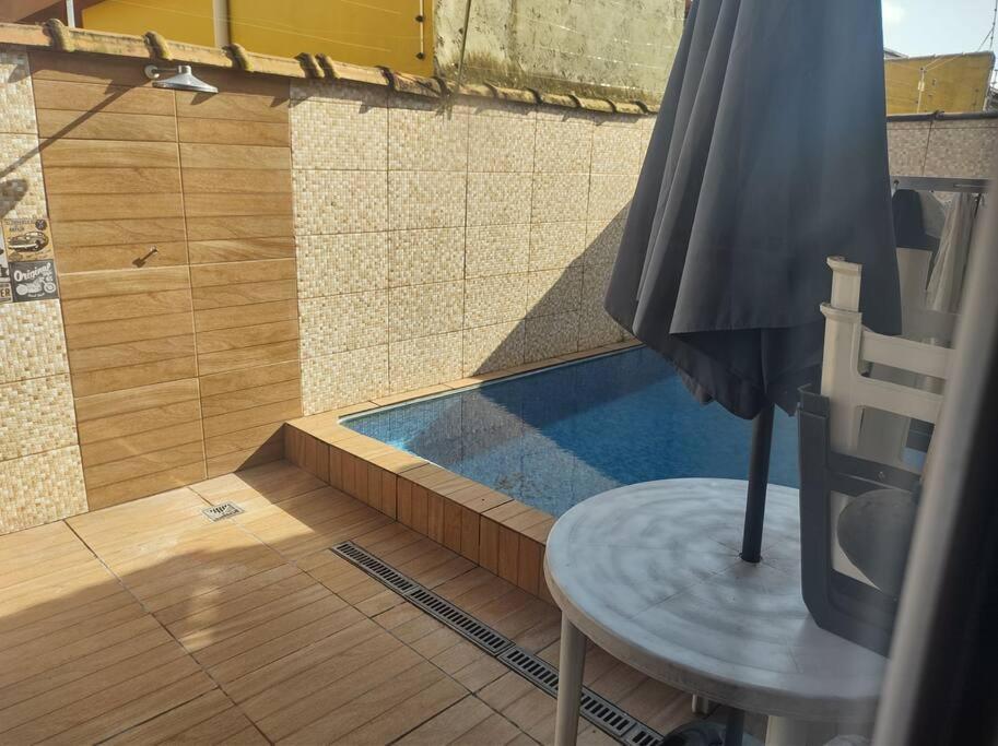 Villa Casa Cond Fechado Com Piscina Diaria Gratis Itanhaém Exterior foto